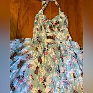 Hell Bunny Medium Tiki dress with pockets!